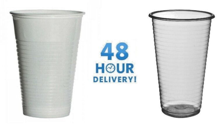 Vending Cups 180ml 7oz Plastic Disposable