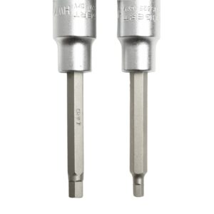 Hex Bit Socket 1/2" Drive S2 Steel 100mm