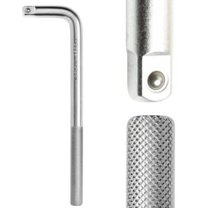 L-Shape Socket Extension Bar 1/2in Drive CrV 250mm