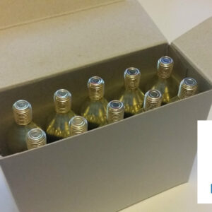 CO2 Threaded Cartridges 16g for Bike Tyre Inflators