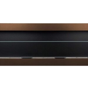 Bioethanol Wall Fireplace Bronze 1200x400mm