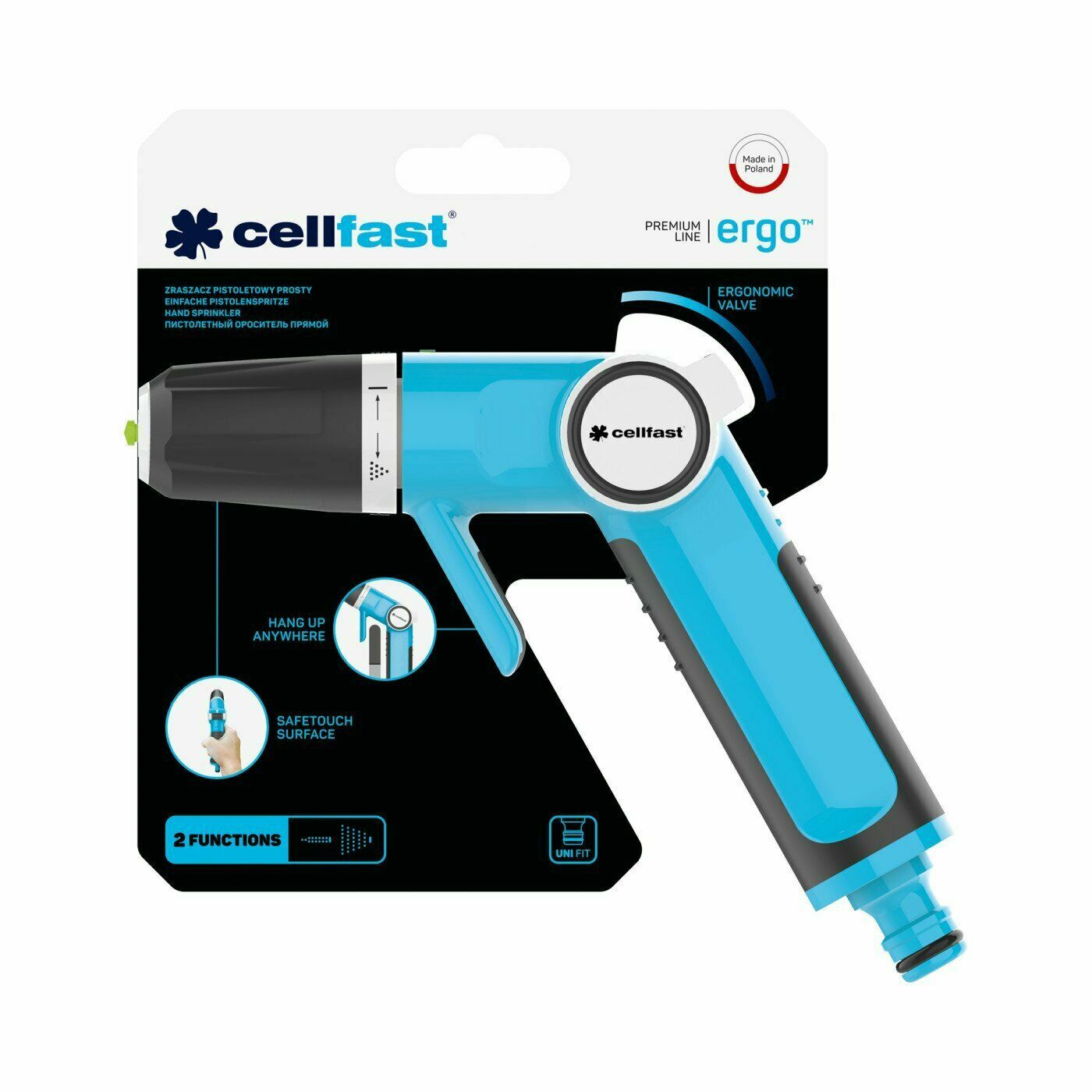 Hose Spray Gun Ergonomic with Tap Connector - Image 3
