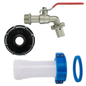 IBC S60x6 Extender & 1/2in Lever Tap Kit