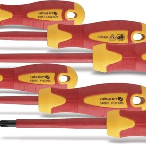 Insulated Screwdriver Set 6pc VDE 1000V Magnetic