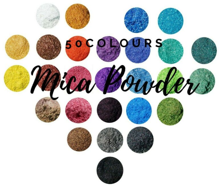 Mica Powder Pigment 50g Resealable Bag
