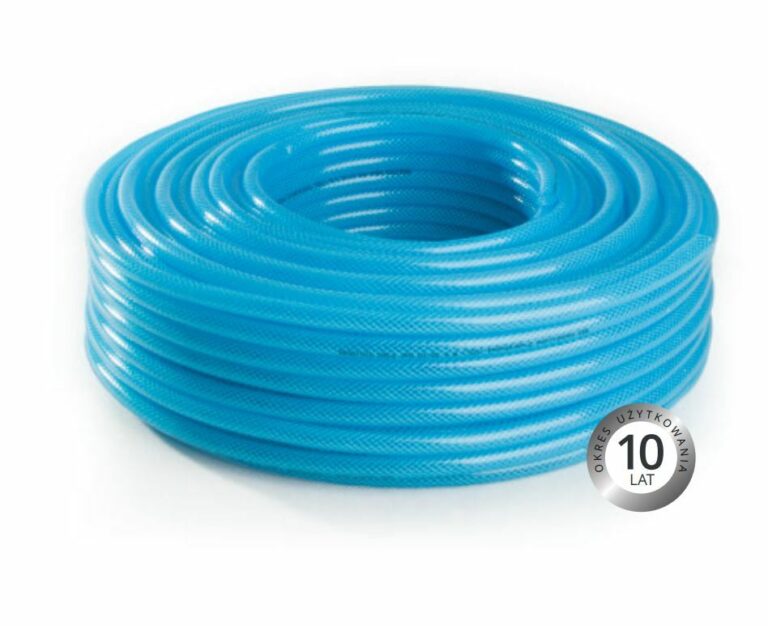 Clear PVC Reinforced Tubing Oil & Water Grade