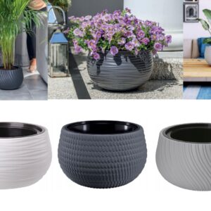 Plant Pot Basket with Insert Frost-Resistant