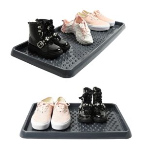 Shoe Tray Easy Clean Black