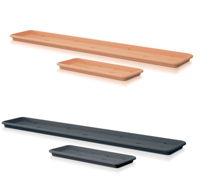 Rectangular Plant Pot Saucer Window Box