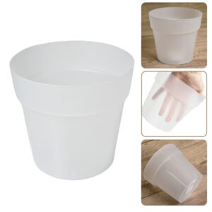 Round Transparent Grower Plant Pot with Drainage