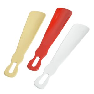 Shoe Horn Compact Plastic with Hanging Hole
