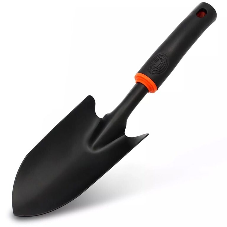 Steel Hand Trowel 8cm Wide with Ergonomic Grip