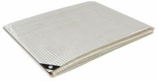 TRANSPARENT CLEAR Tarpaulin Heavy Duty Waterproof  Cover Tarp Ground Sheet Mesh - 10
