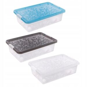 Underbed Storage Box 26L with Clip Lid