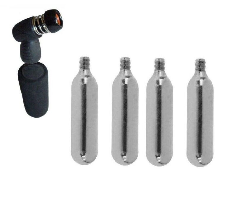 CO2 Tyre Inflator 16g Threaded Presta and Schrader