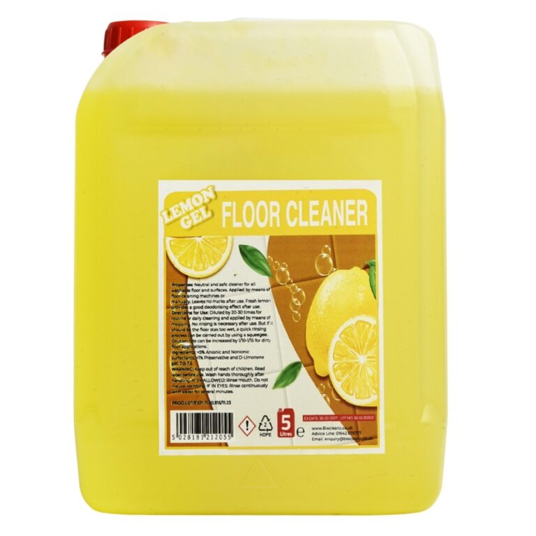 Concentrated Lemon Floor Cleaner Gel 5L