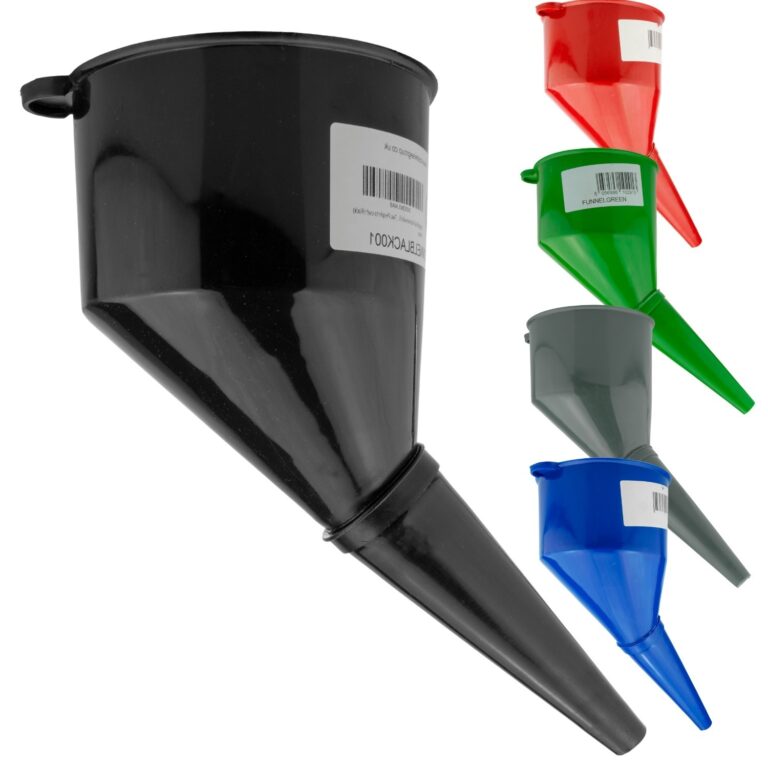 Angled Fuel Funnel with Mesh Filter