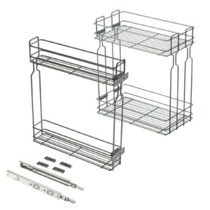 Pull-Out Wire Basket with Ball Bearing Runners