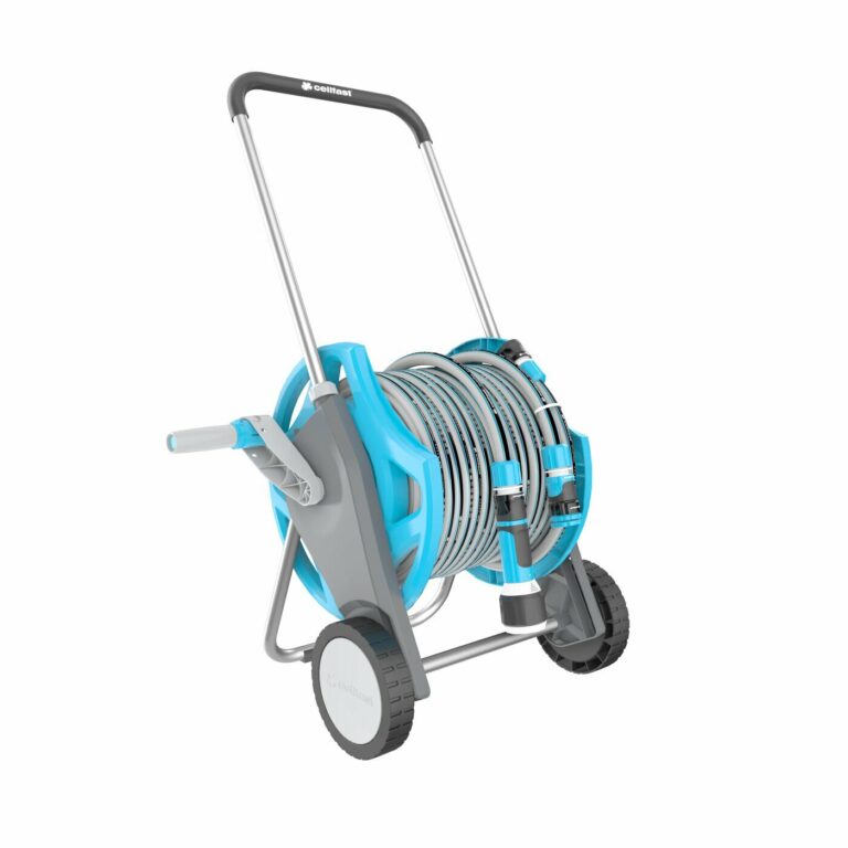 Hose Cart Set 30m 1/2in Hose with Jet Spray Gun