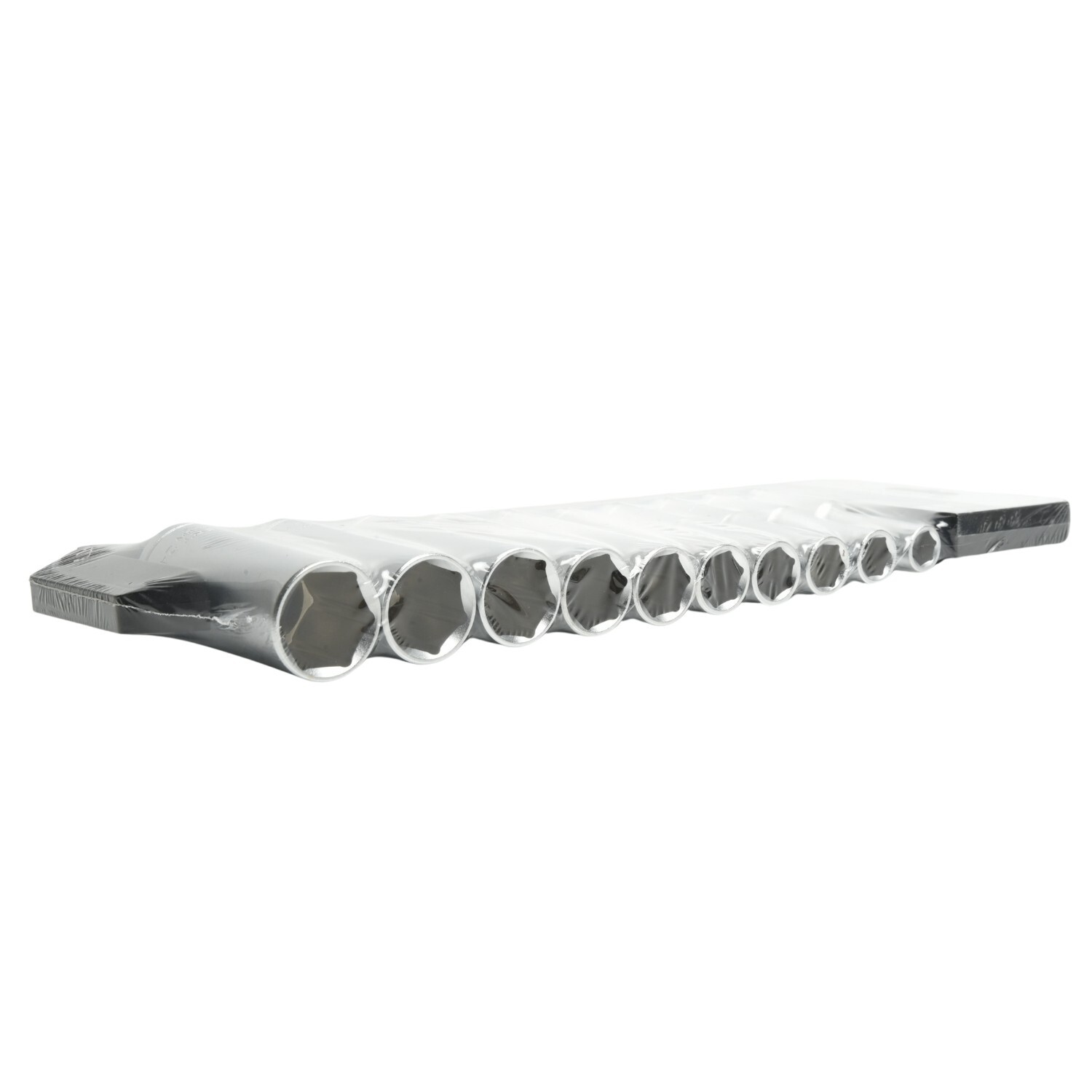 Socket Set 1/2in Drive Deep Hex CrV 10pc - Image 2