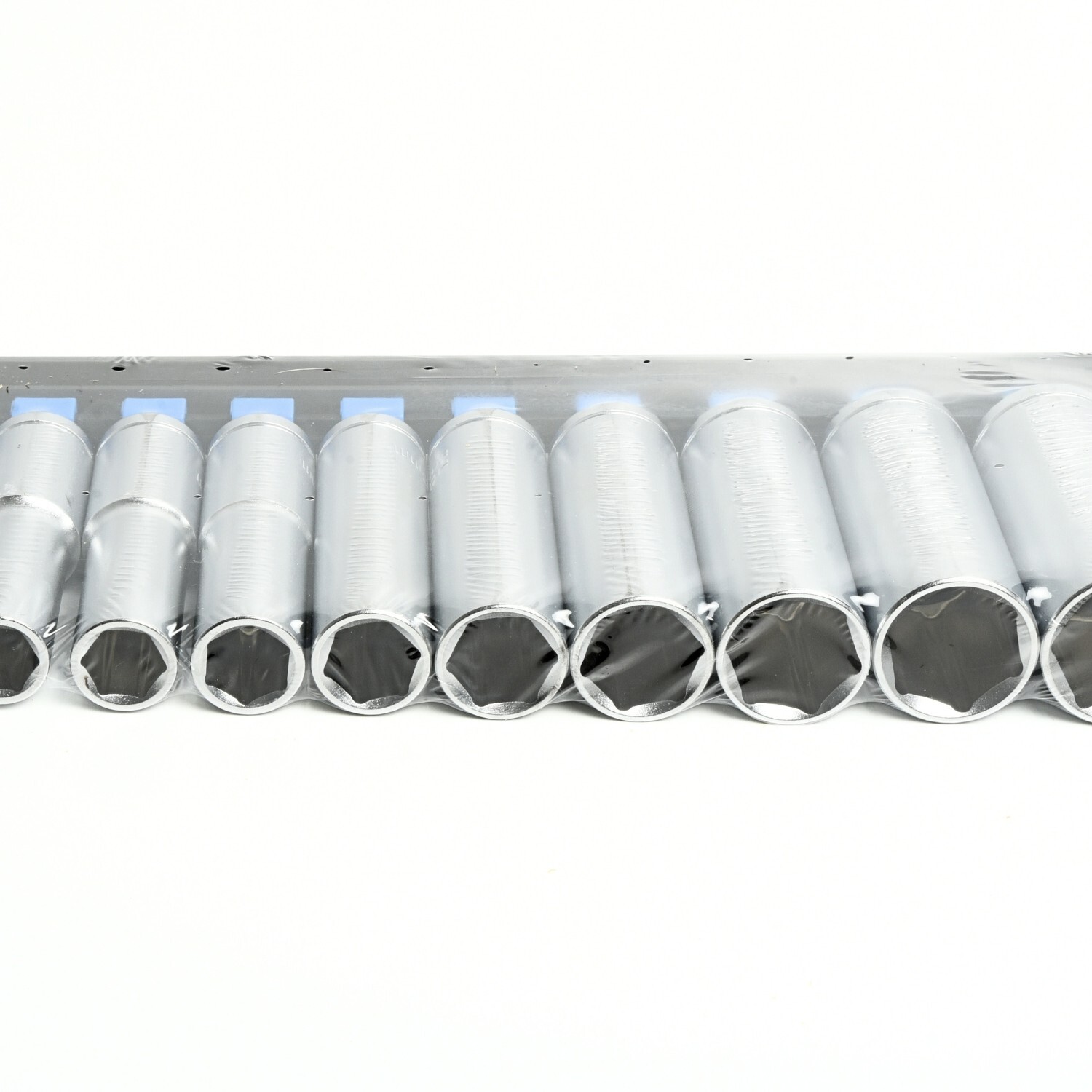 Socket Set 1/2in Drive Deep Hex CrV 10pc - Image 6