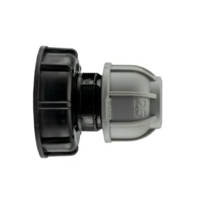 IBC Tank Adapter S60x6 to 25mm MDPE Connector