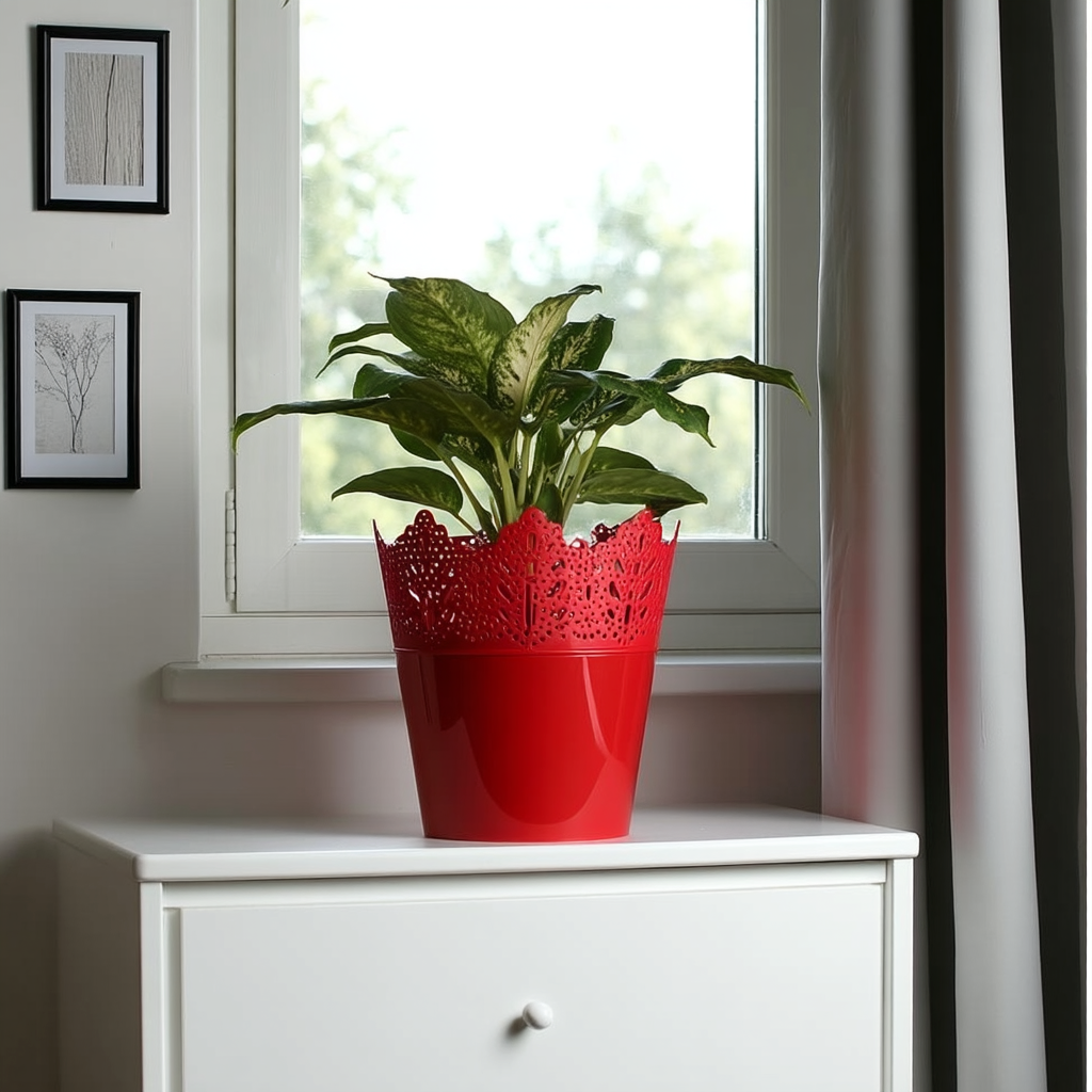 Lace-Flower-Pot-Planter-Gloss-Round-Plastic-Indoor-Outdoor-Hollow-Out-Pot-Cover-127358661585
