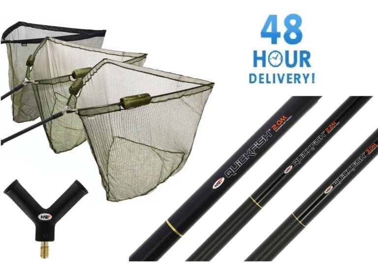 Specimen Landing Net with Telescopic Pole
