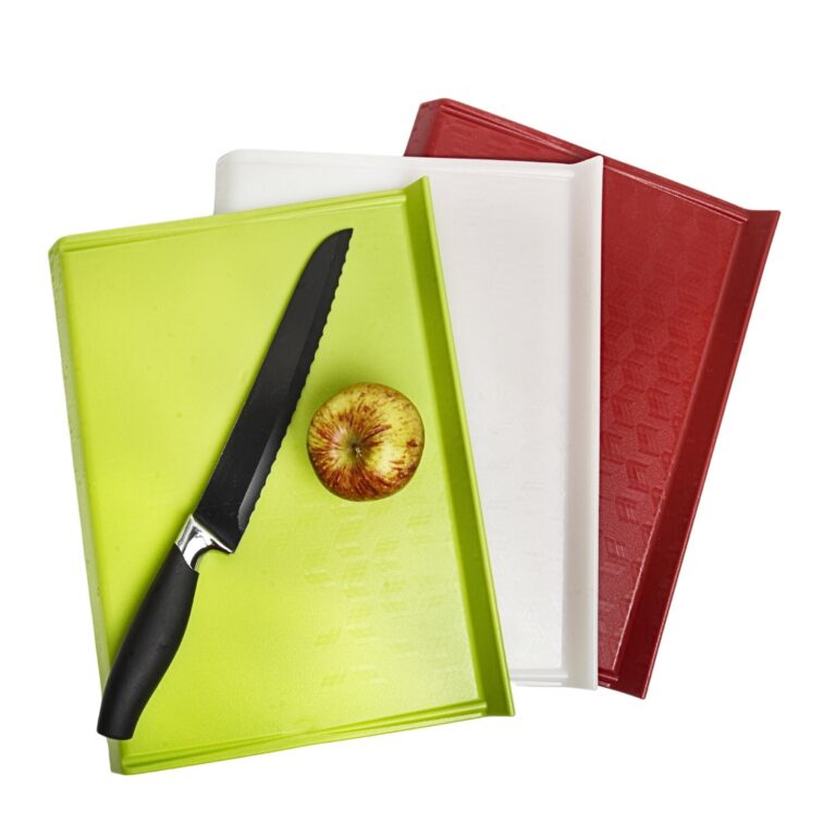 BPA-Free Plastic Cutting Board Curved Edge 32cm