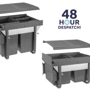 Pull-Out Kitchen Recycling Bin Soft Close 450mm