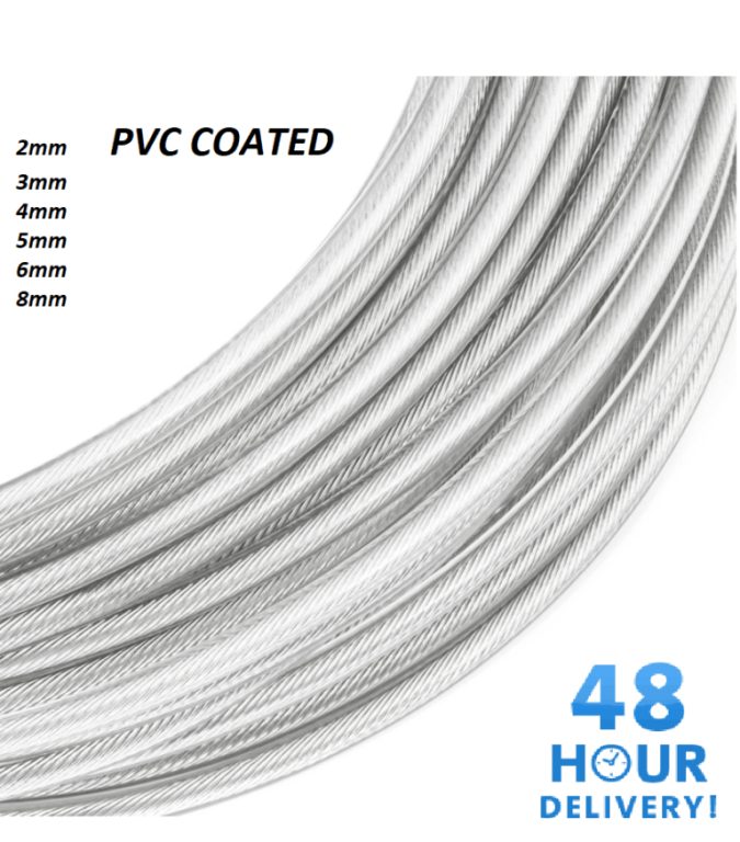 PVC Coated Steel Wire Rope 7x7