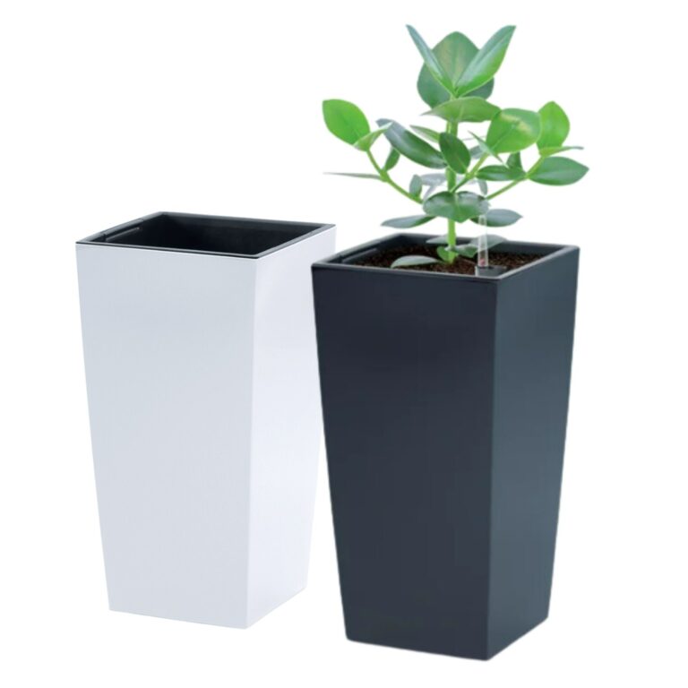 Square Tall Planter with Insert Frostproof
