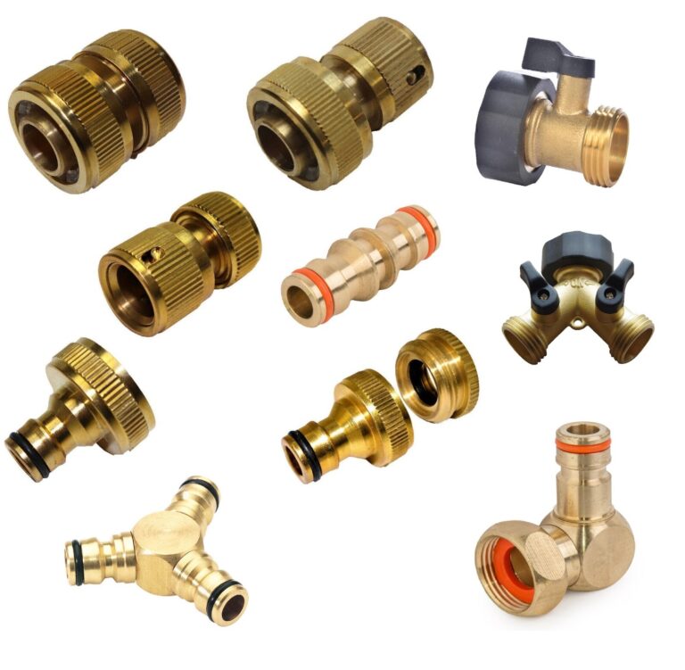 Tap Connector Brass for Garden Hose & Outdoor Tap