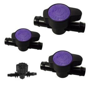 Inline Barbed Valve for Irrigation & Pond Hose