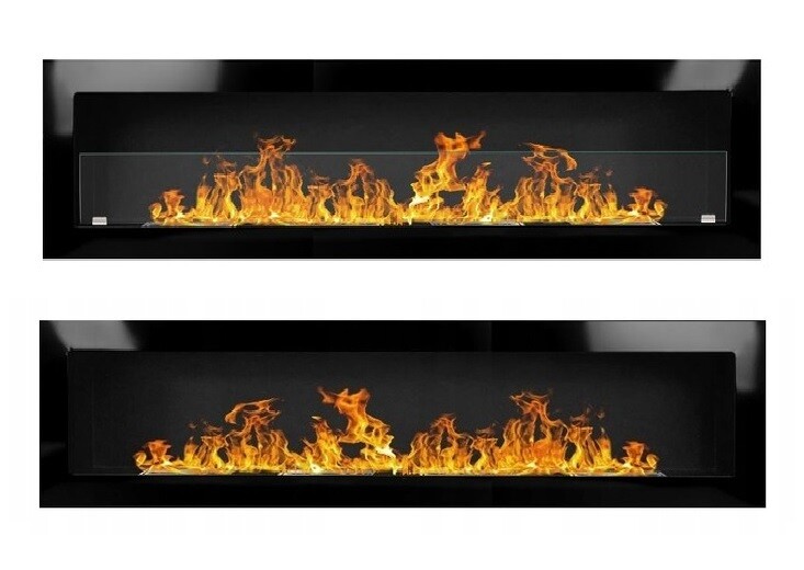 Bioethanol Wall Fireplace 1800 x 400mm - Image 5