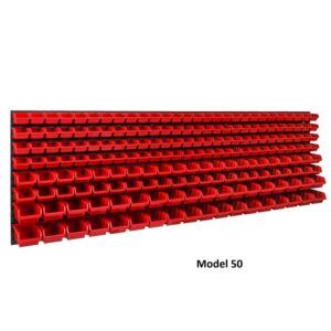 Tool Pegboard Wall Storage with Bins 192pc