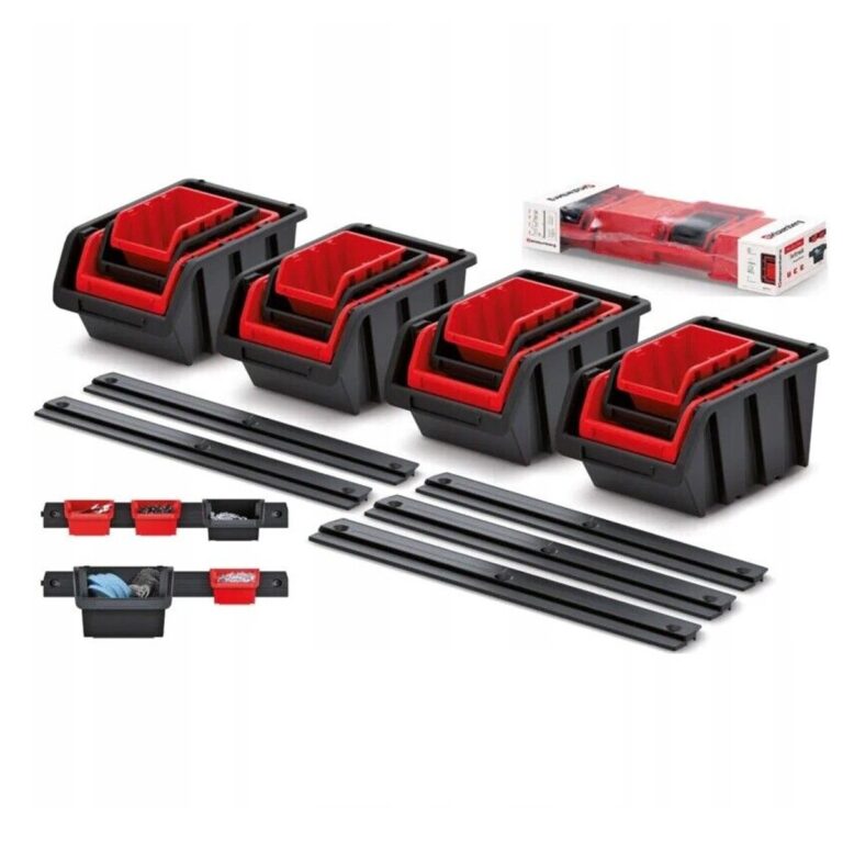 Tool Pegboard 772x390mm 16pc XS-L Mixed Bins Kit