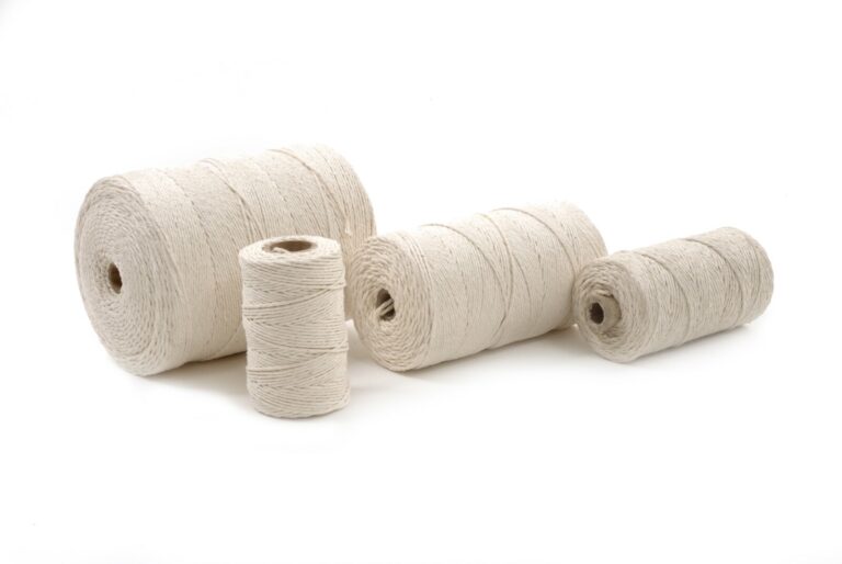 Twisted Cotton Macrame Cord 3mm Natural Beige