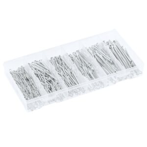 Cotter Split Pins Set 555pc Steel Assortment Box