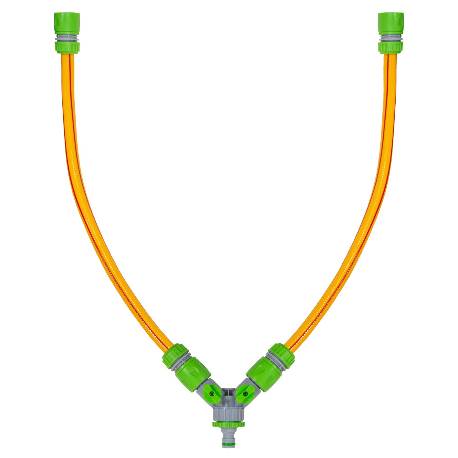 Dog Shower Kit Hot & Cold Splitter Valve 5m Hose Yellow - Image 3