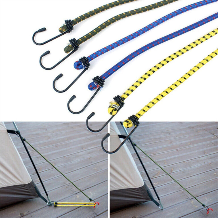 Bungee Cord with Double-Ended Steel Hooks 6.5mm
