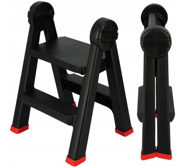Folding Step Ladder 2-Step Steel 150kg