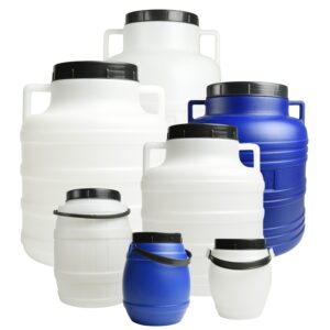 Food-Grade Plastic Barrels with Screw Lid