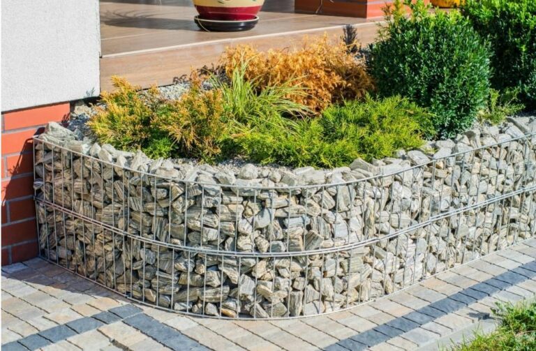 Gabion Planter Raised Bed Edging Galvanised Steel