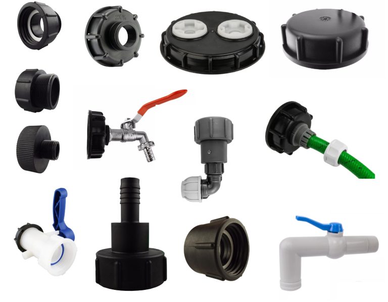 IBC Adapter S60x6 and S100x8 Tank Fittings
