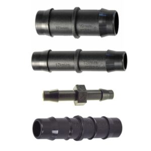 Irrigation Pipe Joiner Connector Barbed Polypropylene