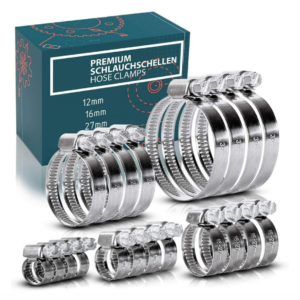 Jubilee Hose Clips 304 Stainless Steel (British Type)