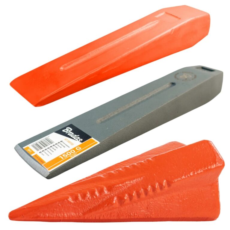 Forge-Tempered Steel Log Splitter Wedge