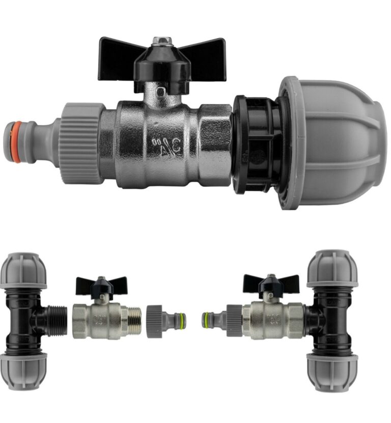 MDPE Butterfly Valve Quick Connector