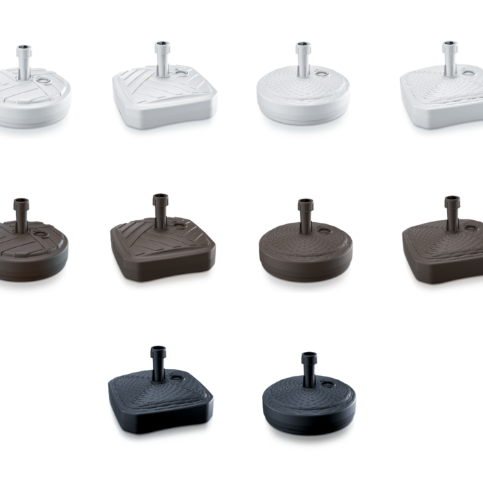 Fillable Parasol Base 12L for 18-32mm Pole
